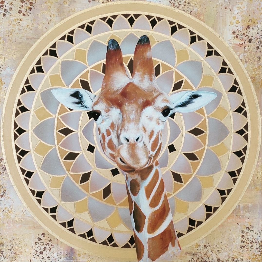 Die Giraffe detail image